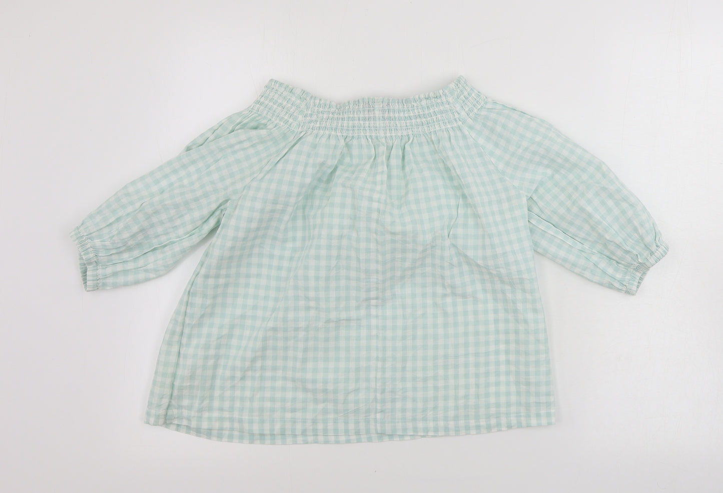 Atmosphere  Womens Green Check  Basic Tank Size 8