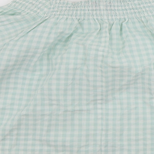 Atmosphere  Womens Green Check  Basic Tank Size 8