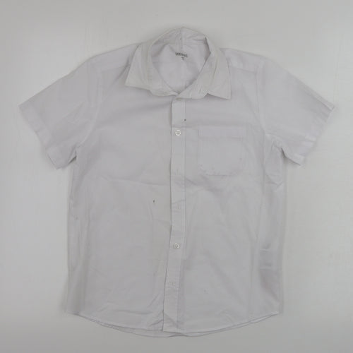 Debenhams  Boys White   Basic Button-Up Size 10 Years