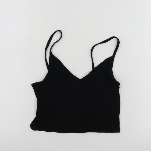 H&M  Womens Black   Basic Tank Size S