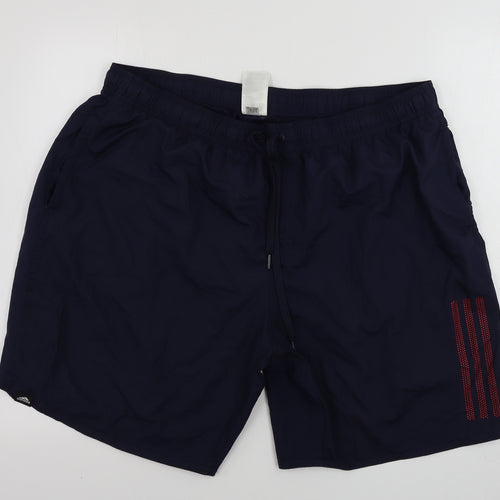 adidas  Mens Blue   Bermuda Shorts Size 2XL
