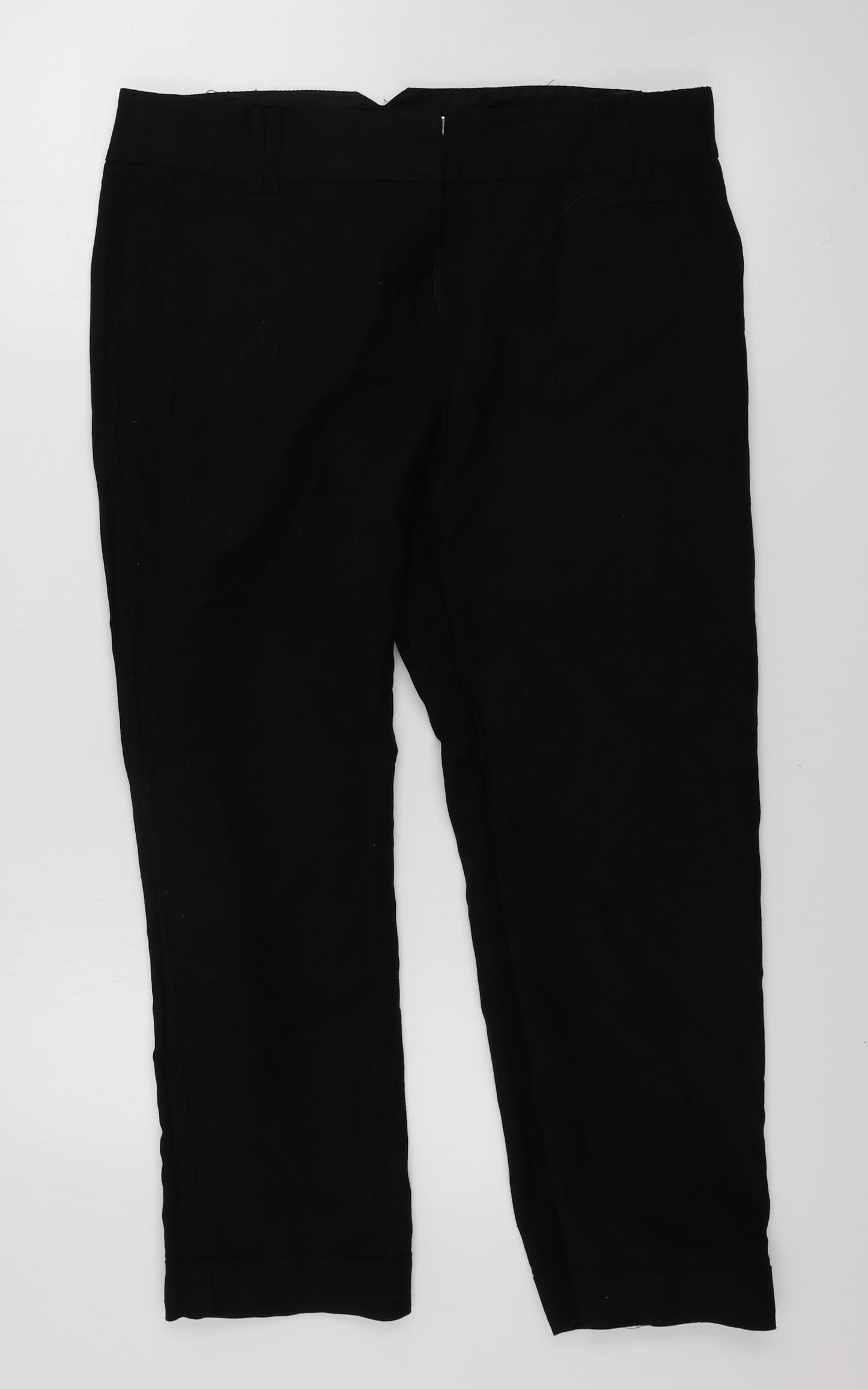 NEXT  Womens Black   Trousers  Size 14 L25 in