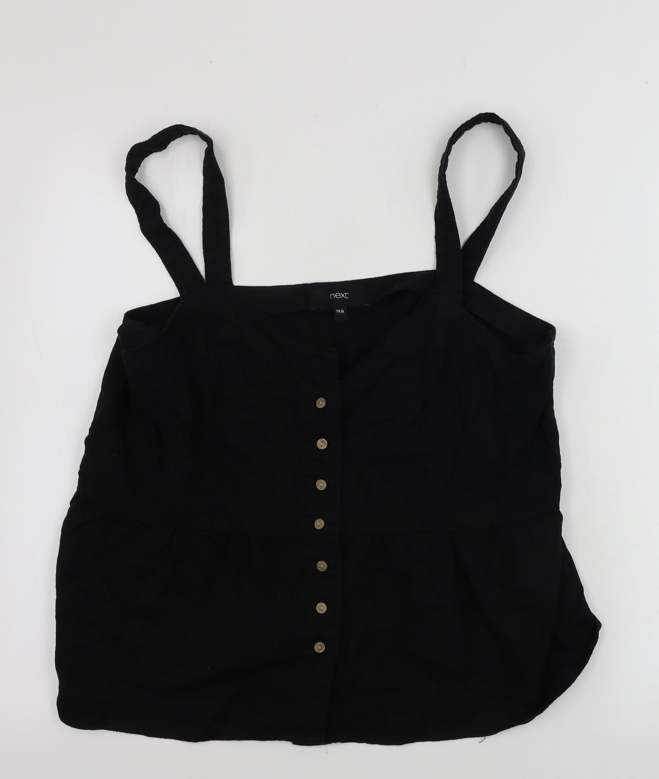 NEXT Womens Black   Basic T-Shirt Size 14