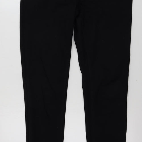 NEXT  Womens Black Houndstooth  Skinny Jeans Size 14 L33 in