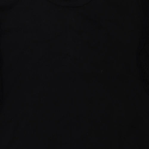 AllSaints  Womens Black   Basic T-Shirt Size L