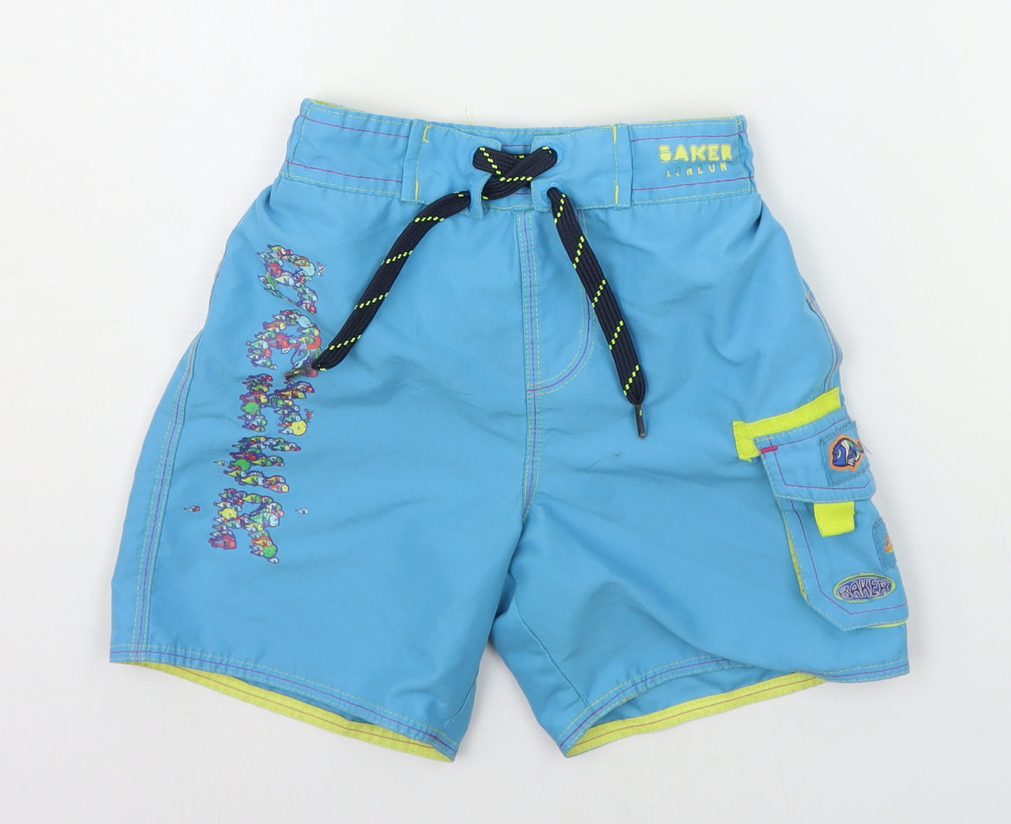 Debenhams Boys Blue   Sweat Shorts Size 4-5 Years