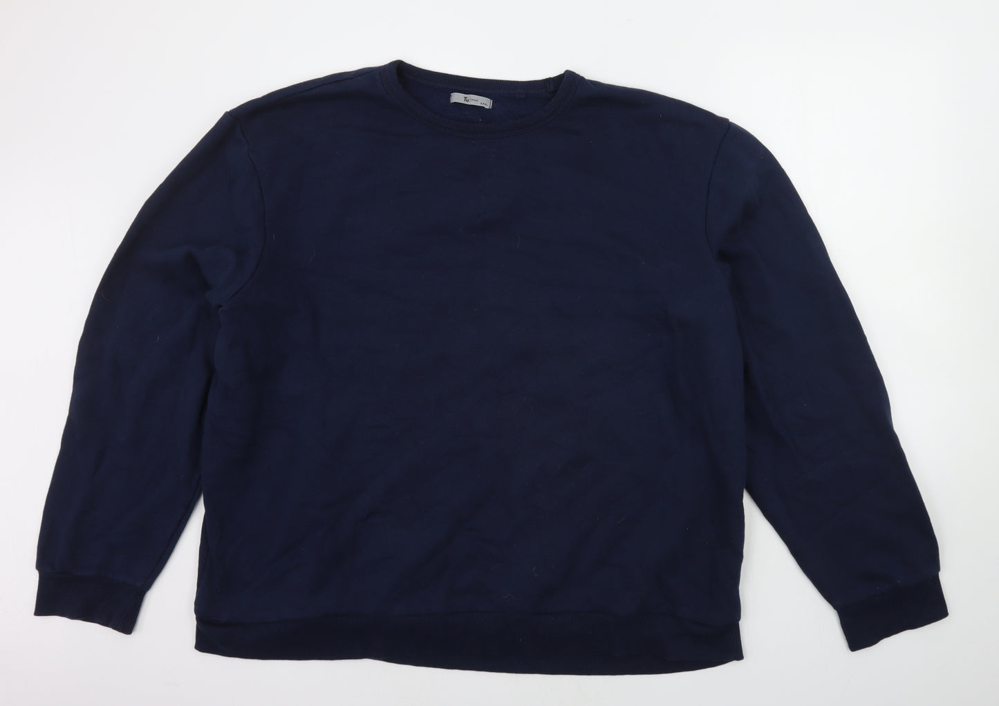TU Mens Blue   Pullover Jumper Size 3XL