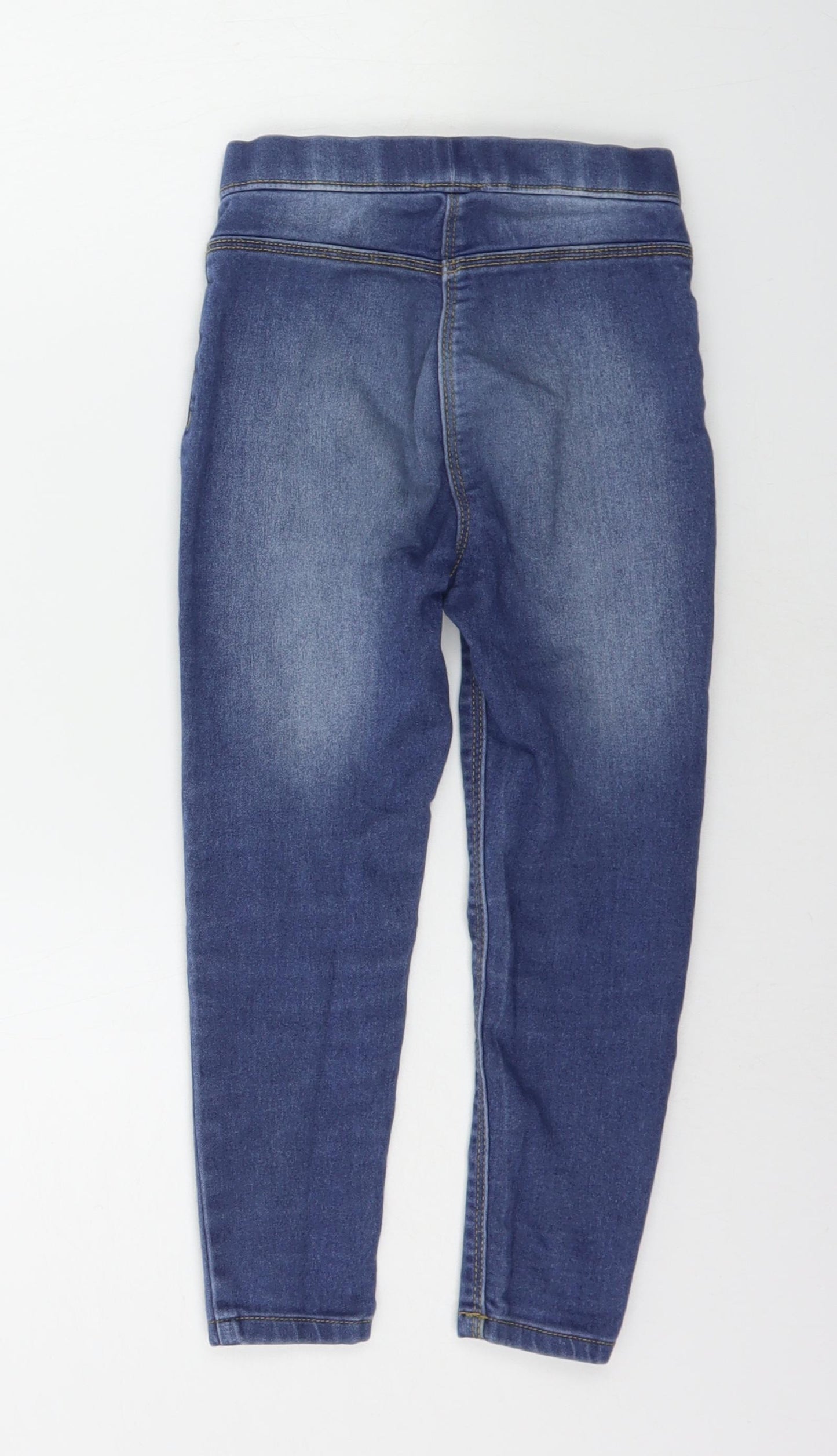 George Girls Blue   Straight Jeans Size 5-6 Years