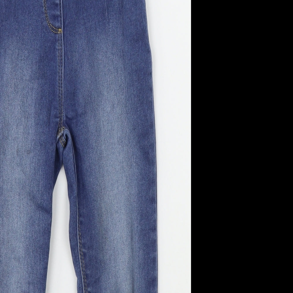 George Girls Blue   Straight Jeans Size 5-6 Years