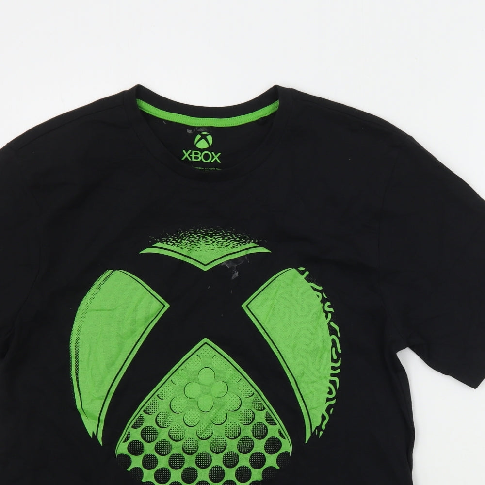 Matalan Womens Black   Basic T-Shirt Size S  - XBOX