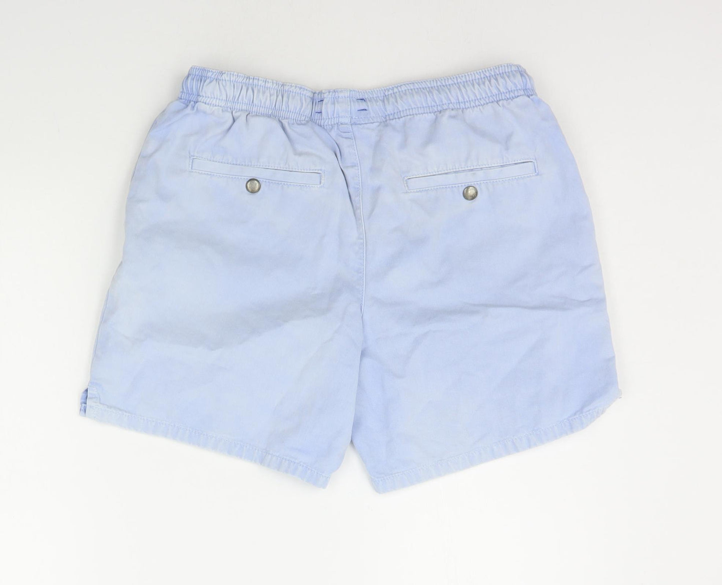 Topman Mens Blue   Chino Shorts Size 32 in