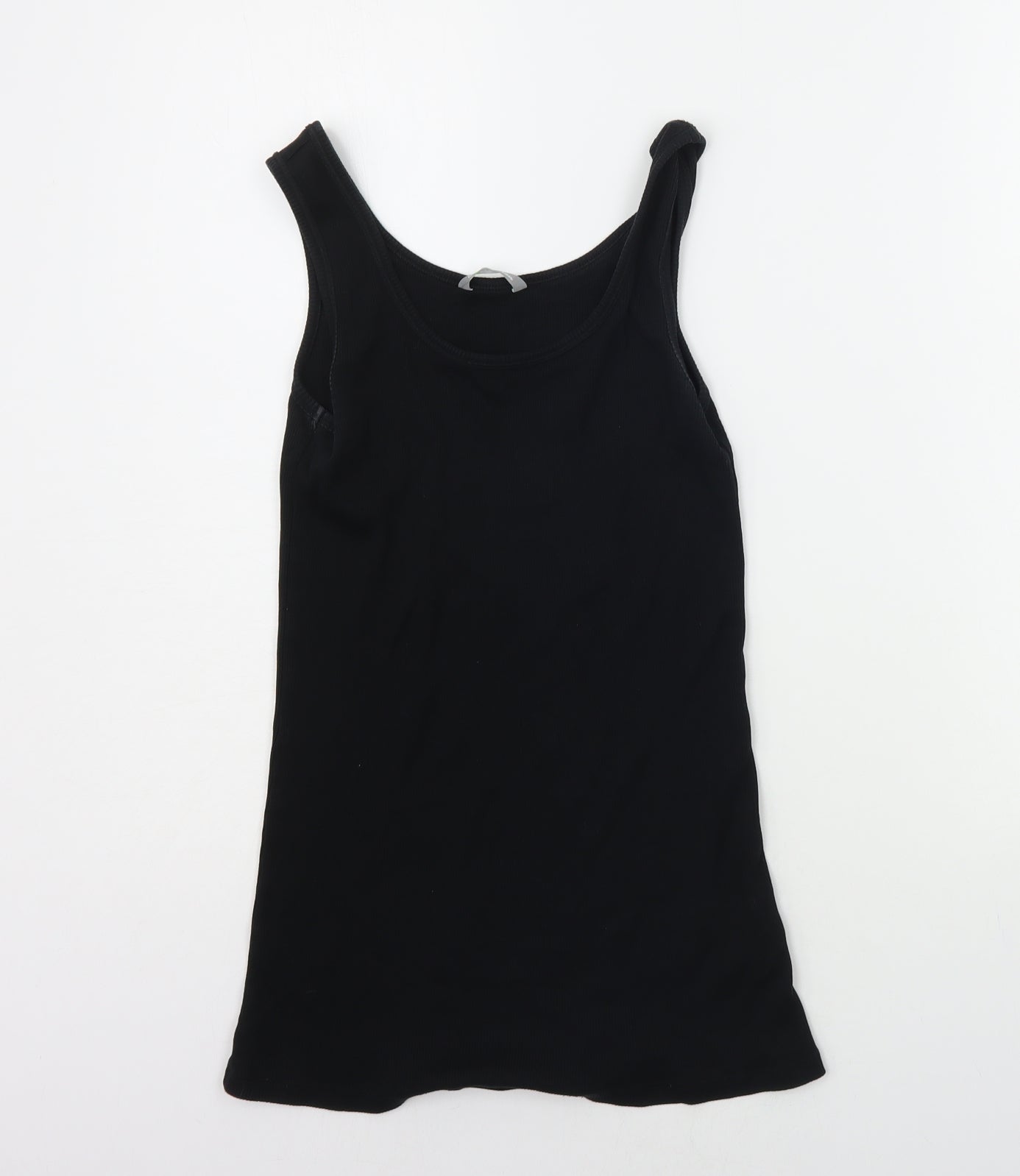 Marks and Spencer Womens Black   Basic Tank Size 12