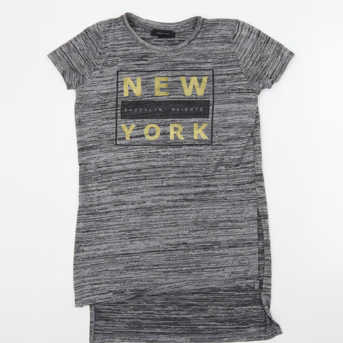Atmsophere Womens Grey   Basic T-Shirt Size 6