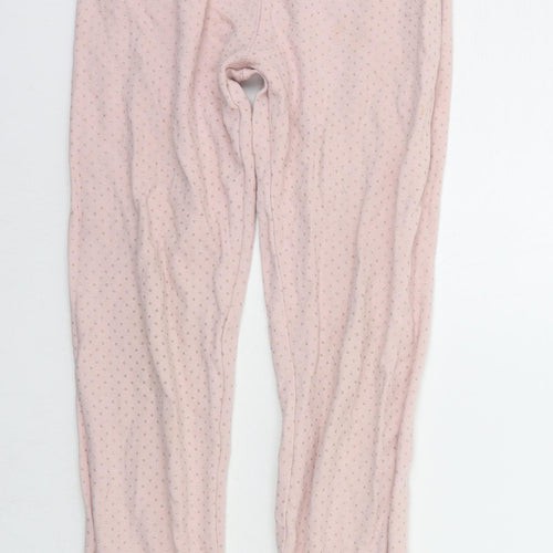 NEXT Girls Orange Polka Dot  Top Pyjama Pants Size 9-10 Years