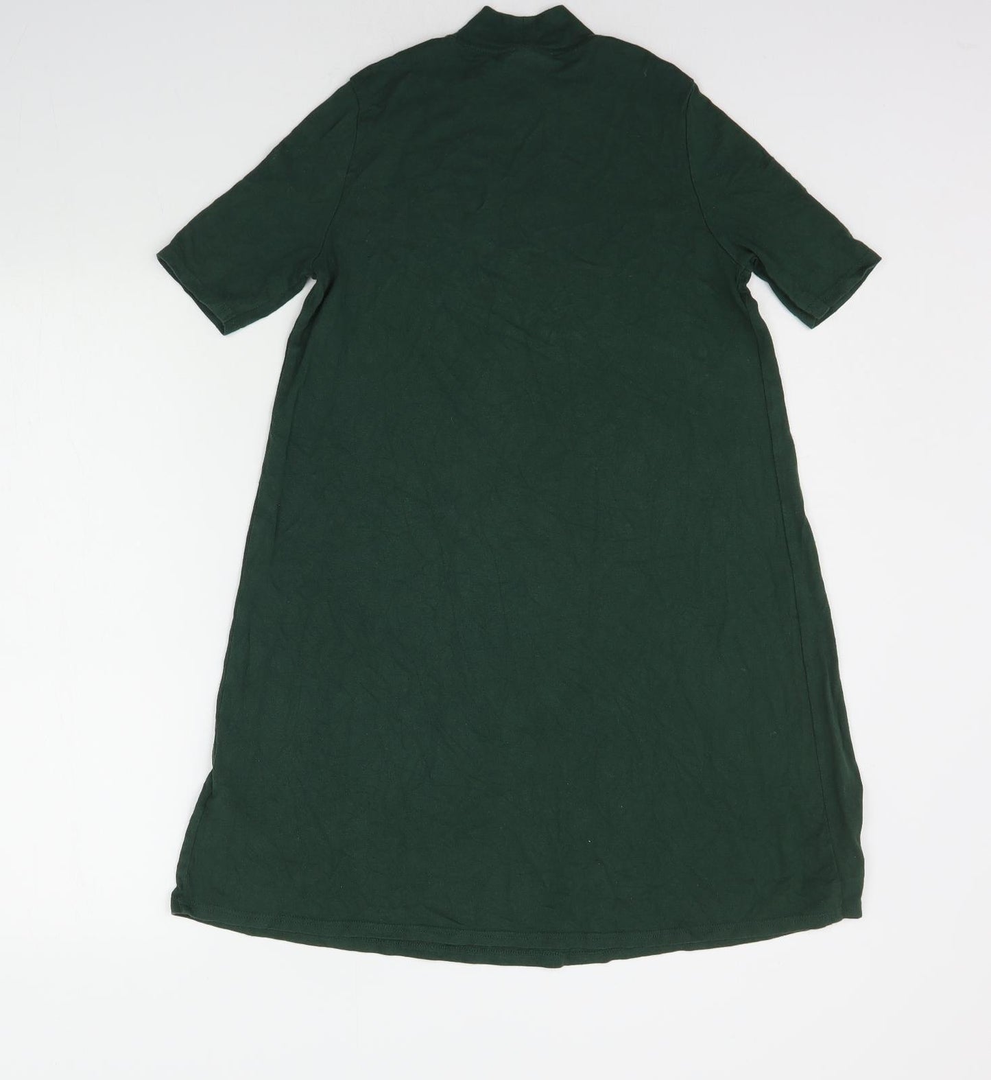 Topshop Womens Green   Basic T-Shirt Size 6