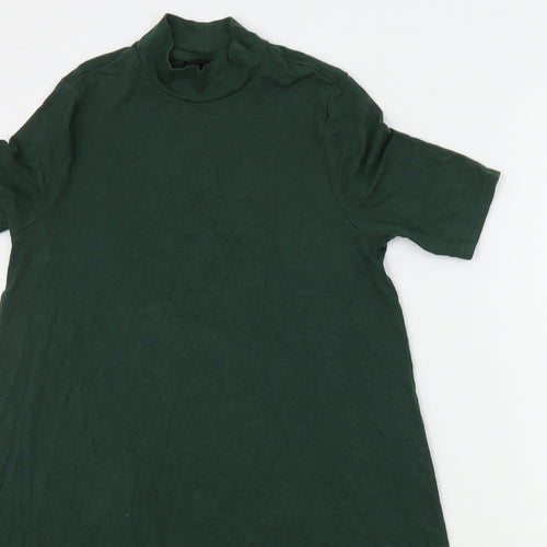 Topshop Womens Green   Basic T-Shirt Size 6