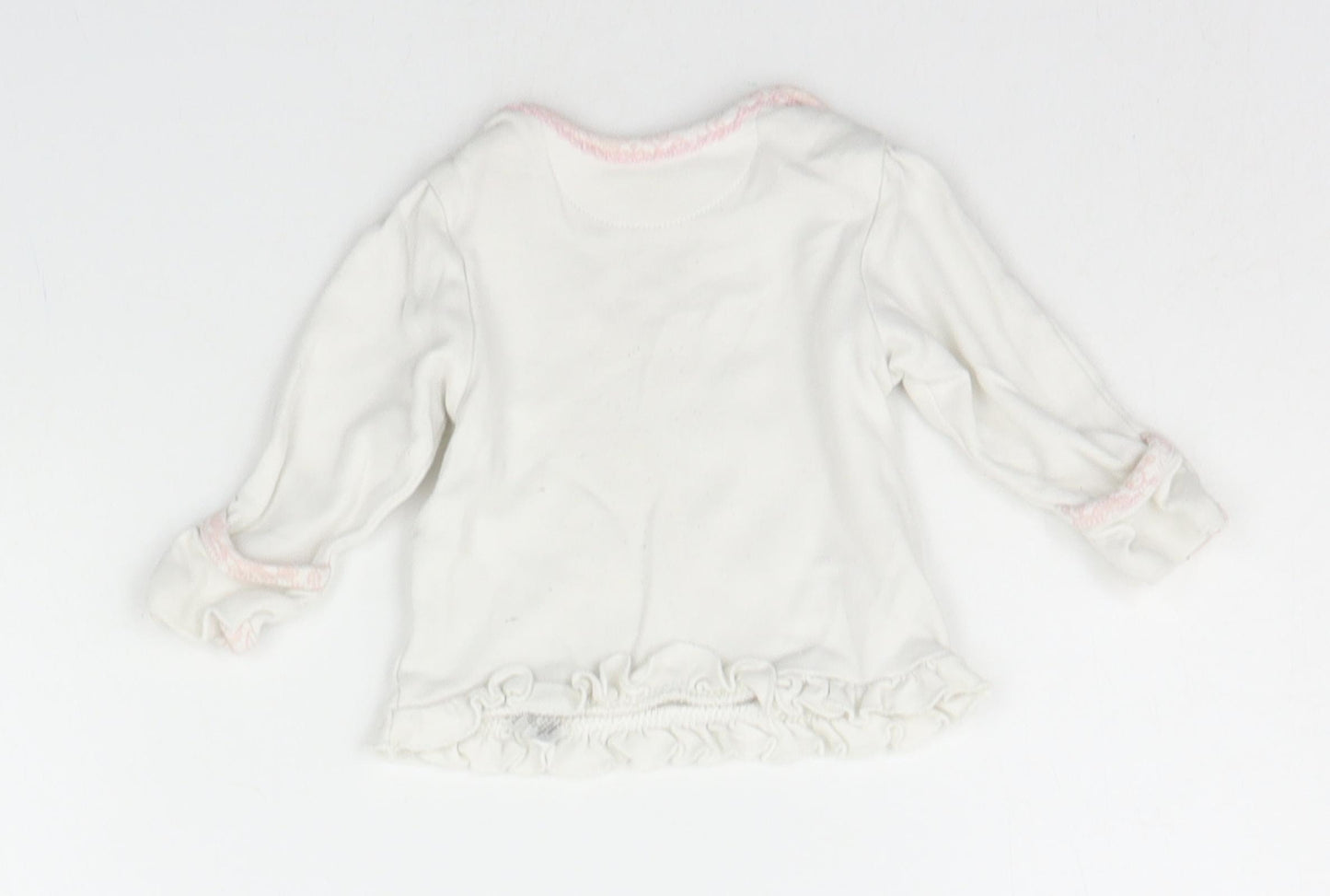 George Baby White   Basic T-Shirt Size Newborn  - HELOO KITTY