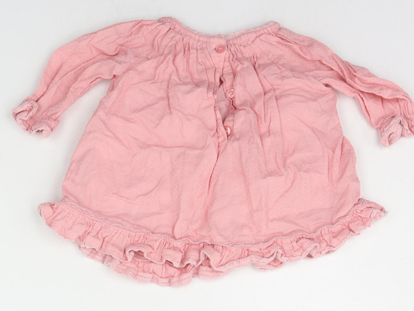 NEXT Baby Pink Houndstooth  A-Line  Size 0-3 Months