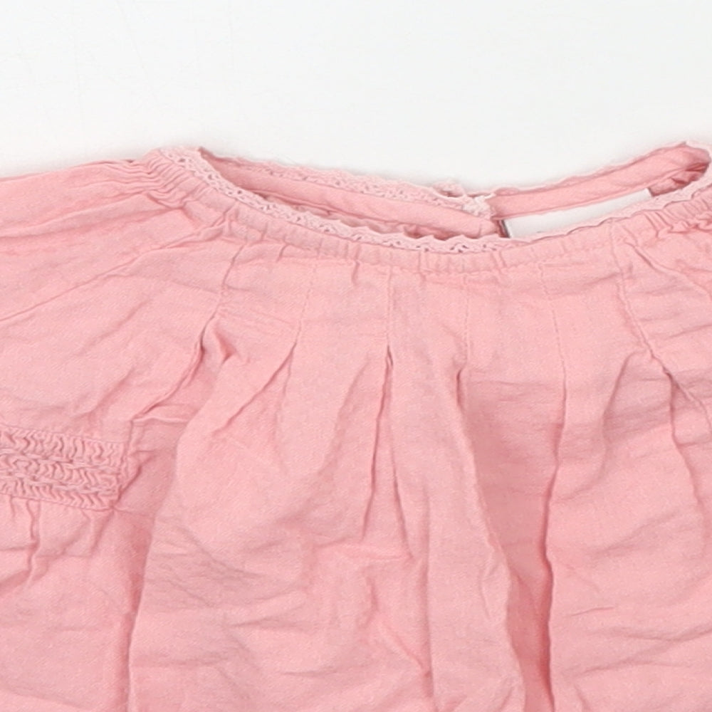 NEXT Baby Pink Houndstooth  A-Line  Size 0-3 Months