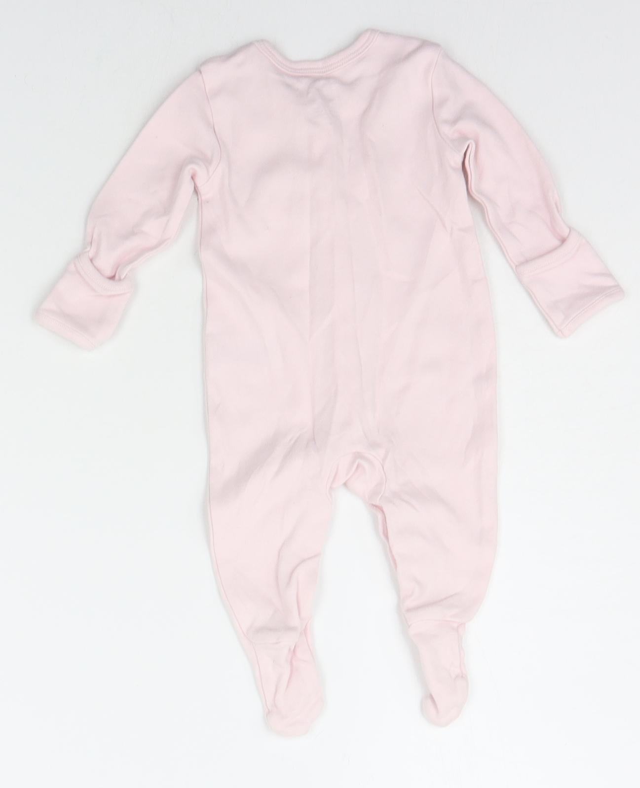 mamas & papas Baby Pink   Babygrow One-Piece Size 0-3 Months