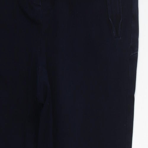 JASPER CORAN Womens Blue Houndstooth  Straight Jeans Size 10 L24 in