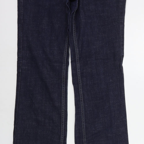 Debenhams Womens Blue   Straight Jeans Size 10 L28 in