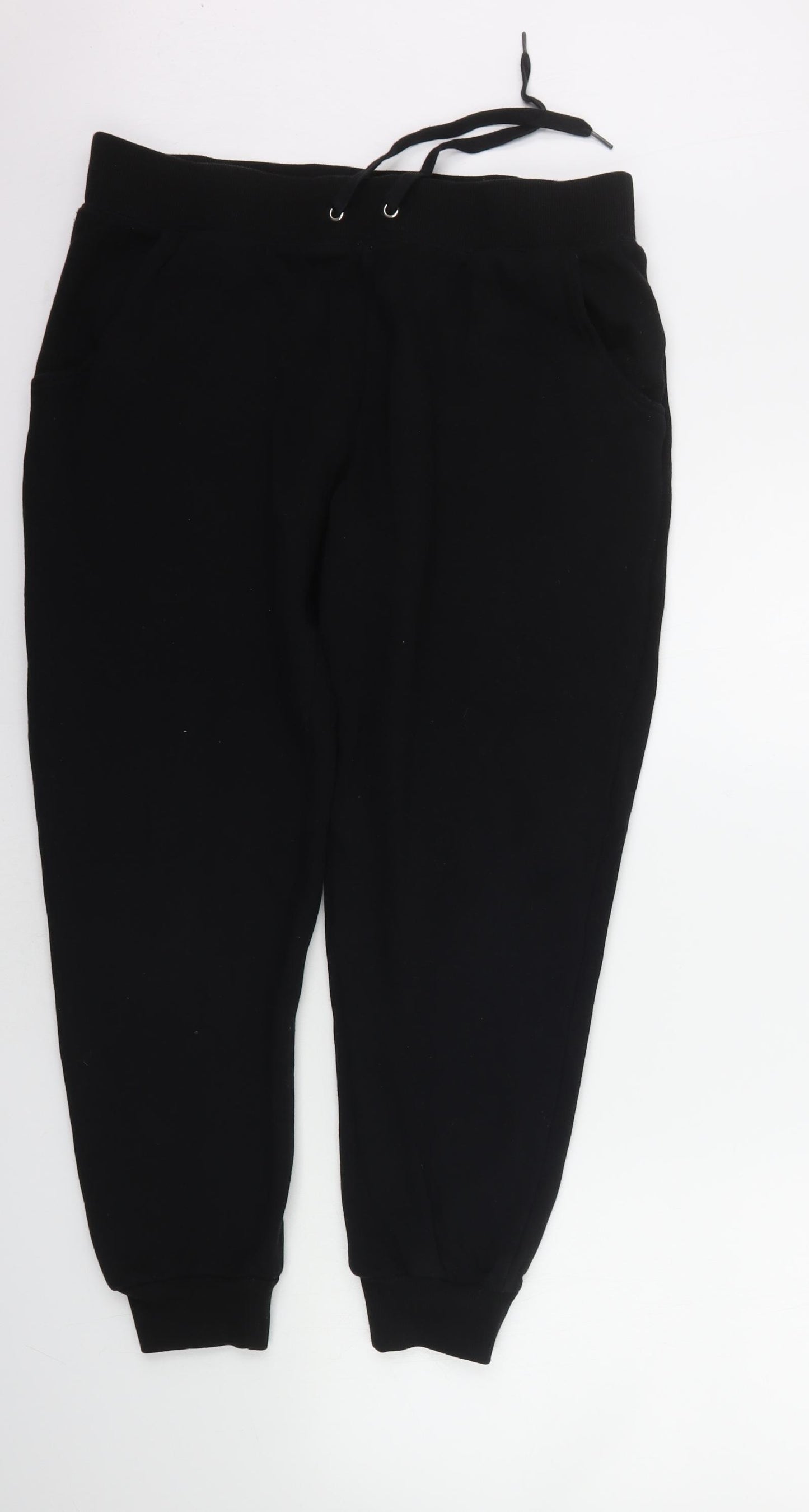 New Look Womens Black   Jogger Trousers Size 16 L24 in