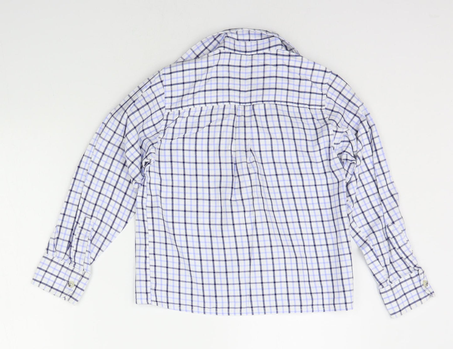 Rydale Boys Black Check  Basic Button-Up Size 7-8 Years