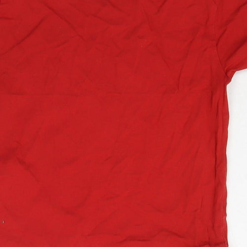 Primark Boys Red   Basic T-Shirt Size 2-3 Years  - DInosaur