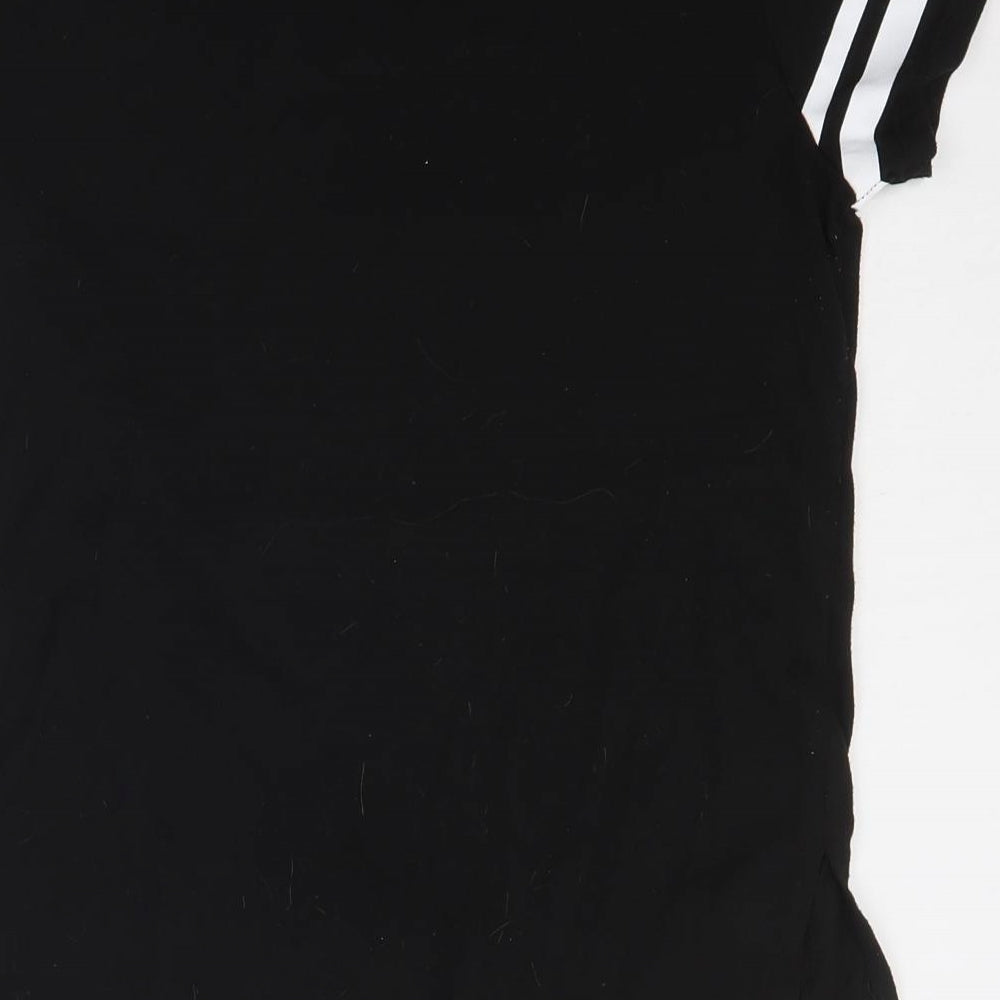 Primark Boys Black   Basic T-Shirt Size 10-11 Years  - Sequin Unicorn