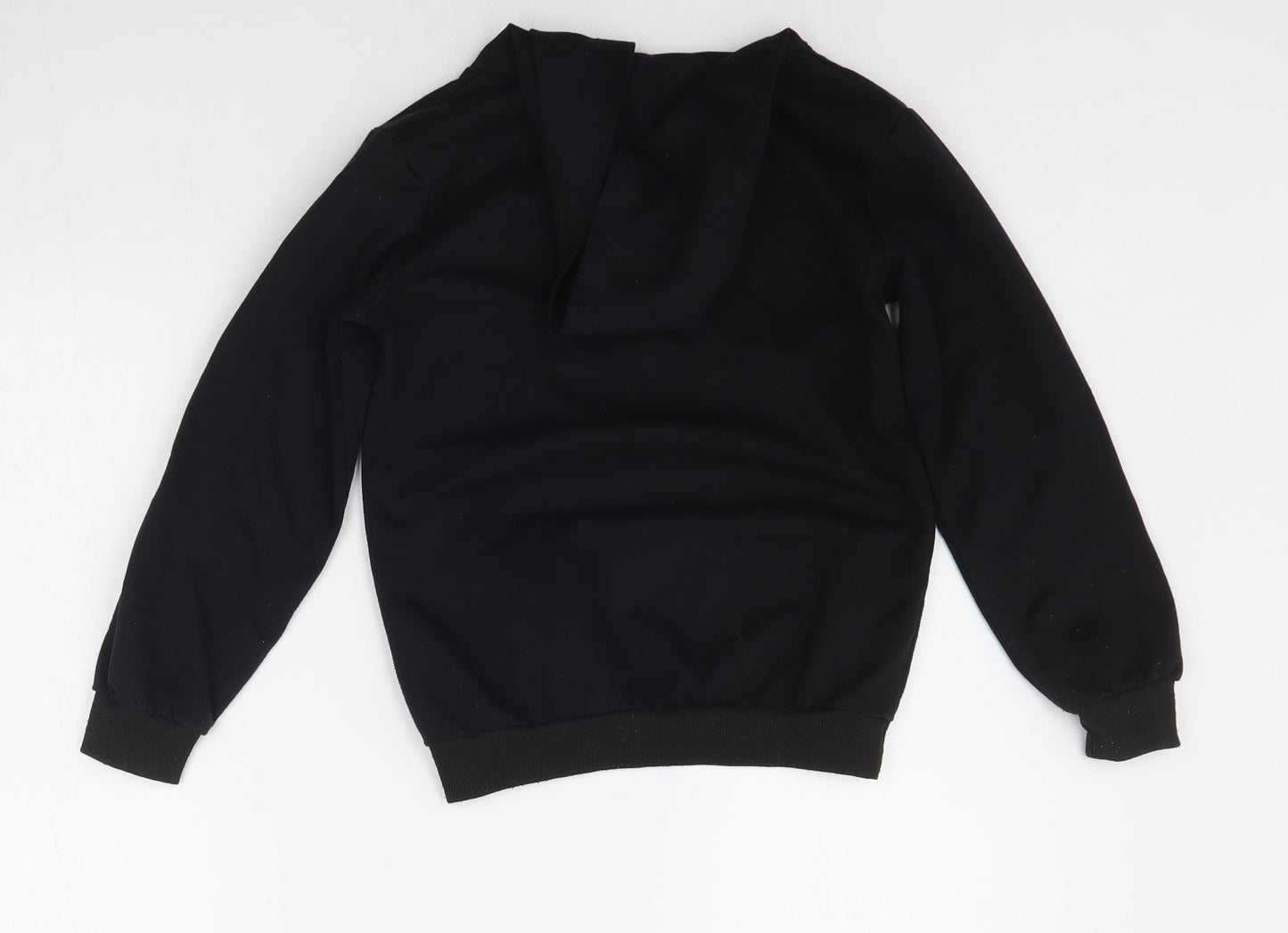 FOANJA Boys Black   Pullover Hoodie Size 8-9 Years  - TIKTOK