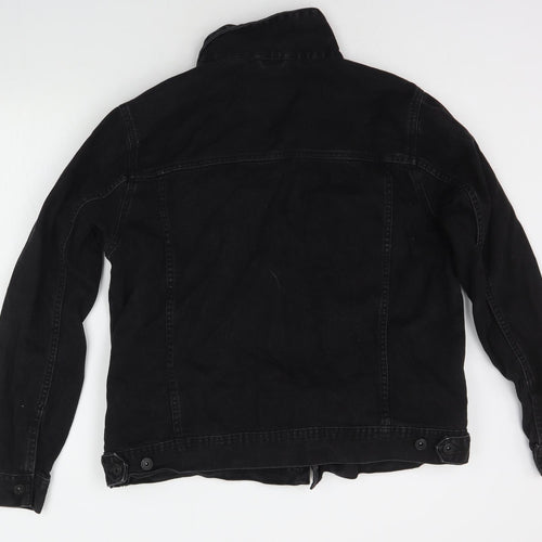 Burton menswear Mens Black   Jacket Coat Size L