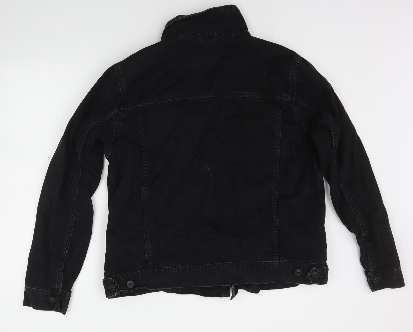 Burton menswear Mens Black   Jacket Coat Size L