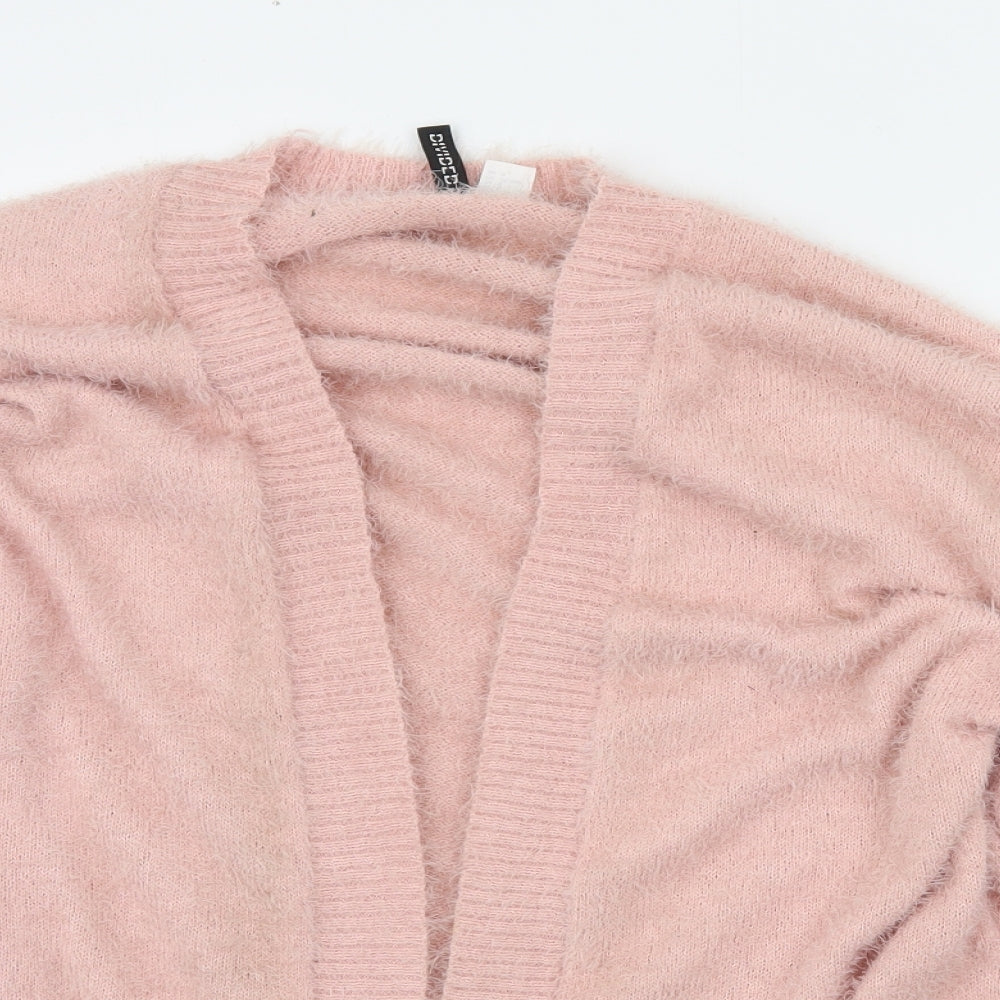 Divided Womens Pink   Cardigan Jumper Size L