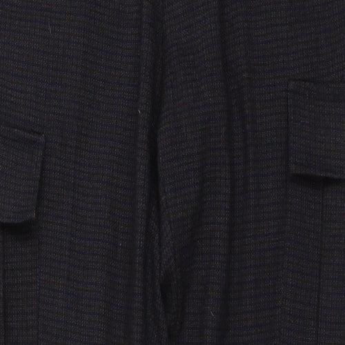 ASOS Womens Blue Check  Trousers  Size 32 L32 in
