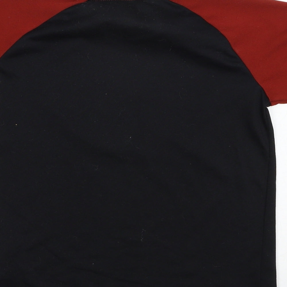 Nike Boys Black   Basic T-Shirt Size 6-7 Years