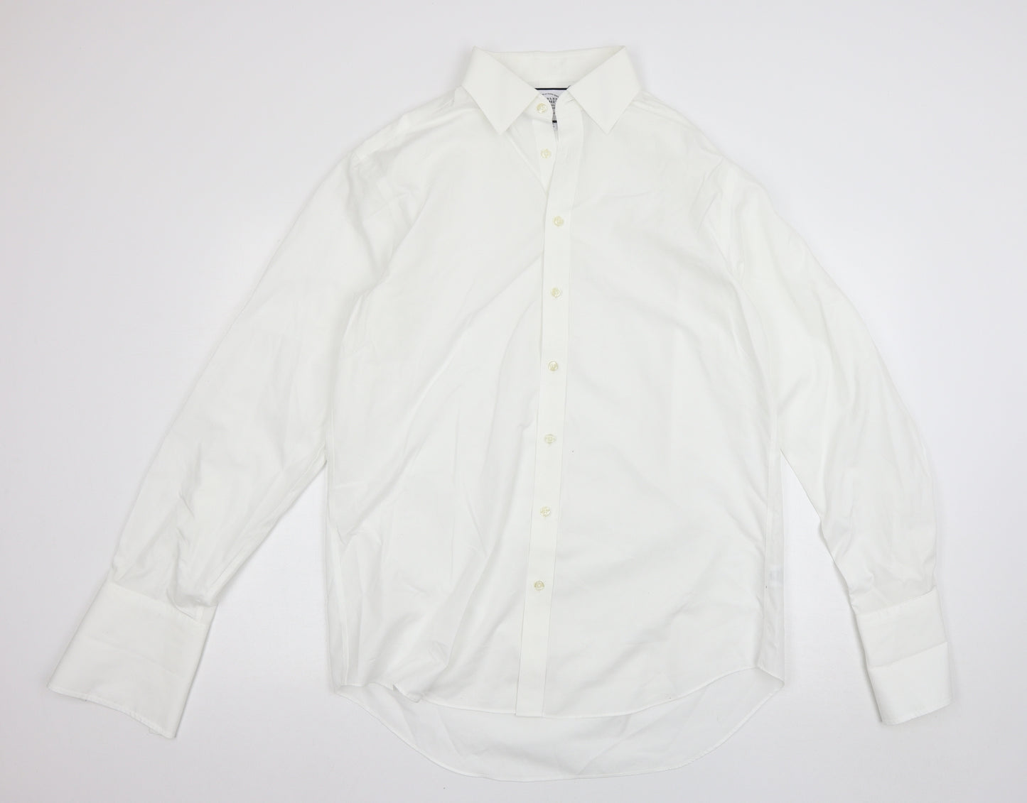 Charles Tyrwhitt Mens White    Dress Shirt Size 16
