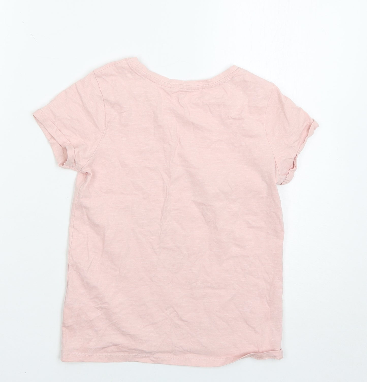 NEXT Girls Pink   Basic T-Shirt Size 9 Years
