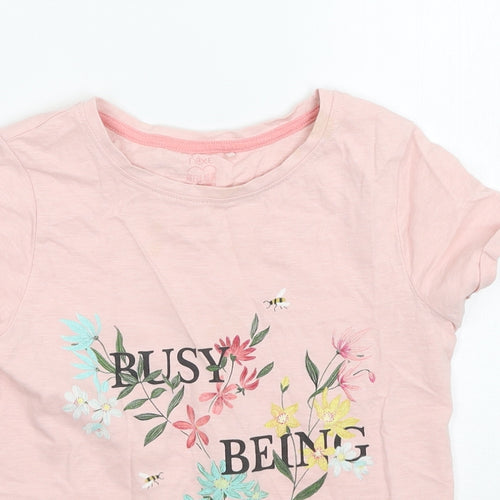 NEXT Girls Pink   Basic T-Shirt Size 9 Years