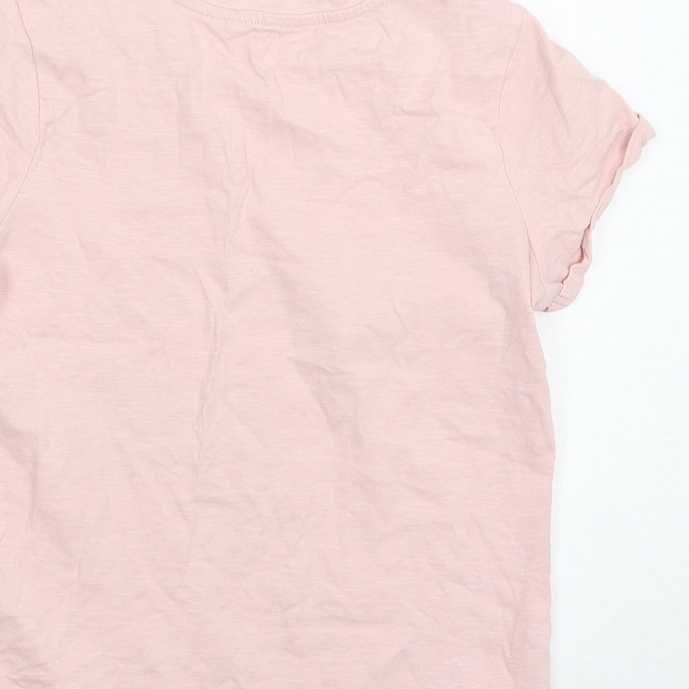 NEXT Girls Pink   Basic T-Shirt Size 9 Years
