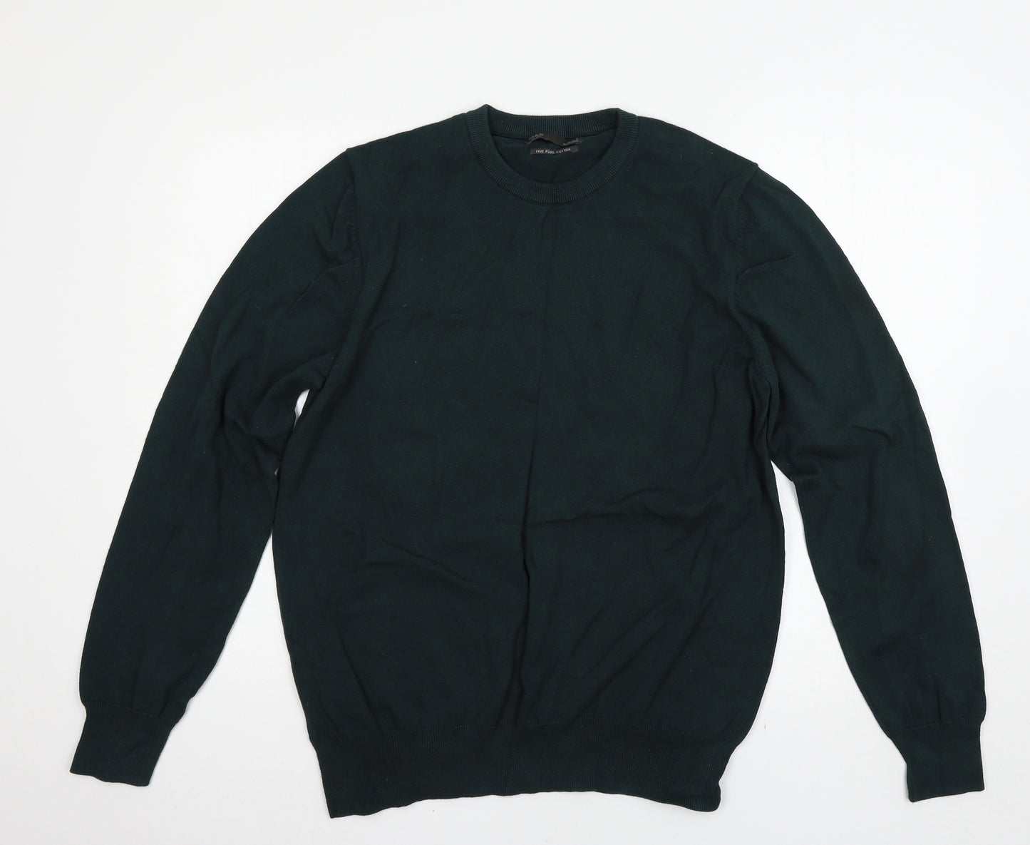 Marks and Spencer Mens Green   Pullover Jumper Size L