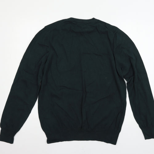 Marks and Spencer Mens Green   Pullover Jumper Size L