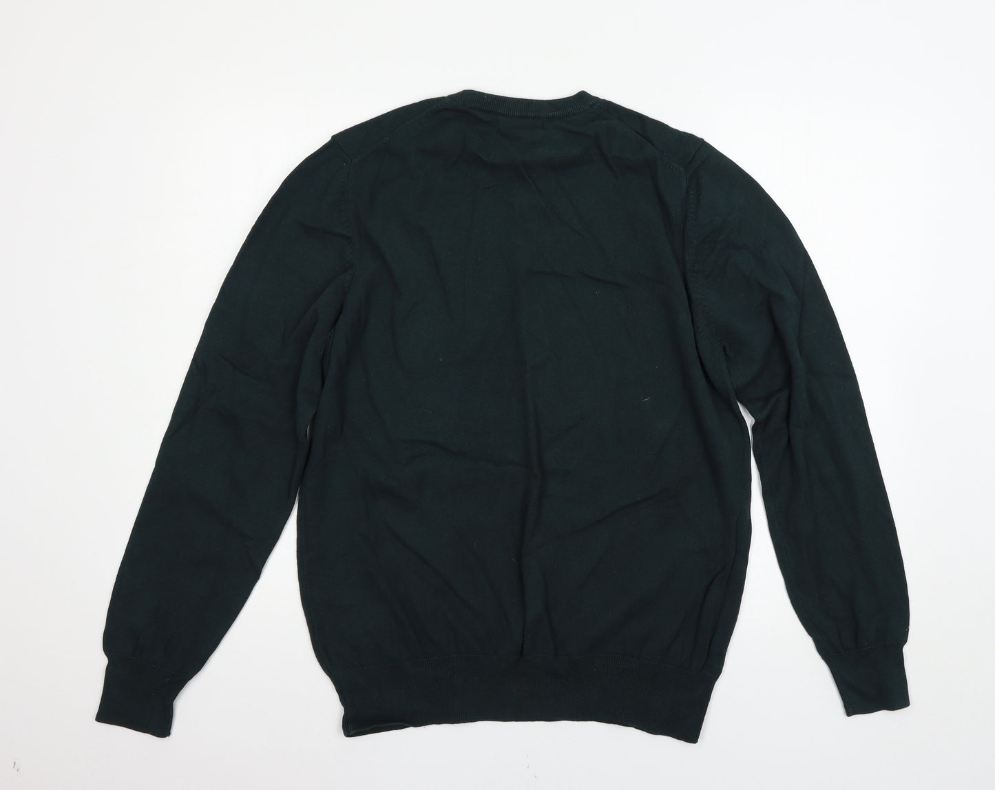 Marks and Spencer Mens Green   Pullover Jumper Size L
