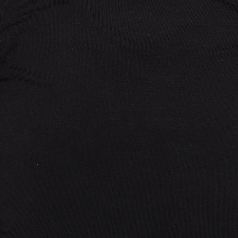 Marks and Spencer Womens Black   Basic T-Shirt Size 14