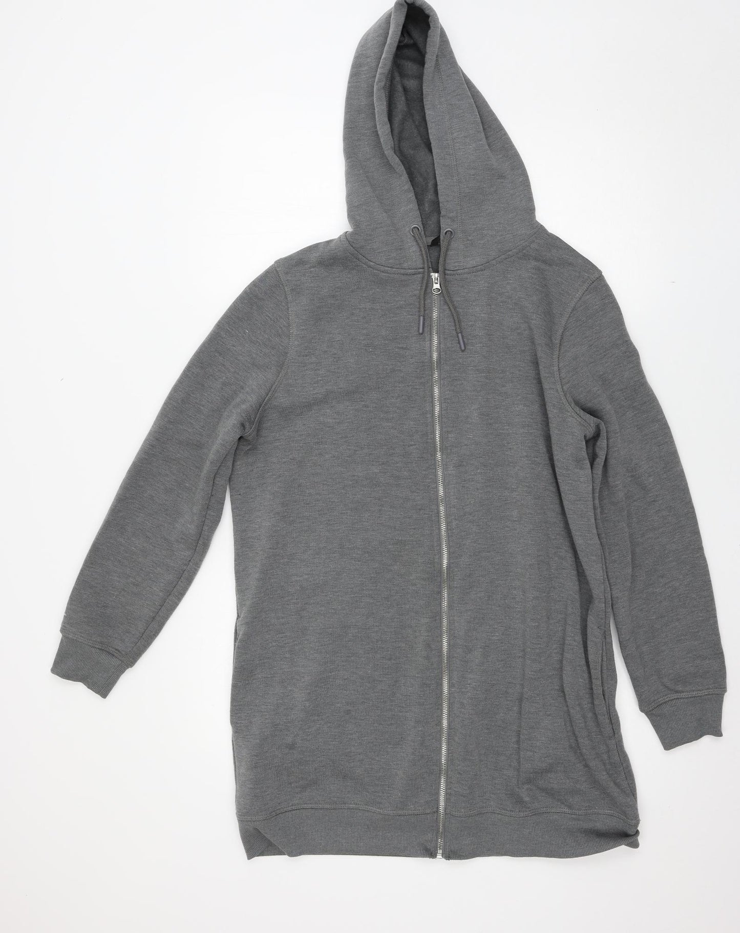 George Mens Grey   Full Zip Hoodie Size M