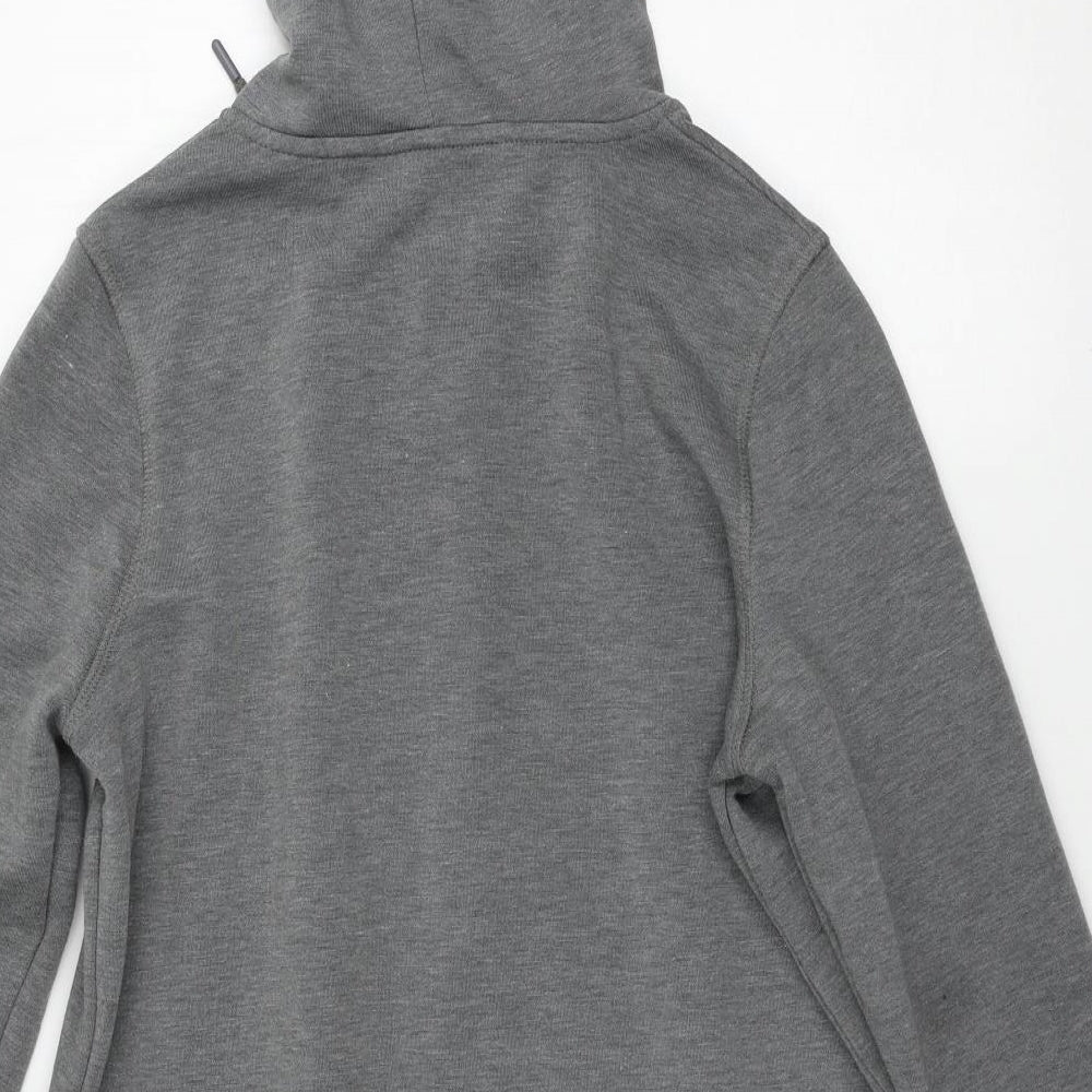 George Mens Grey   Full Zip Hoodie Size M