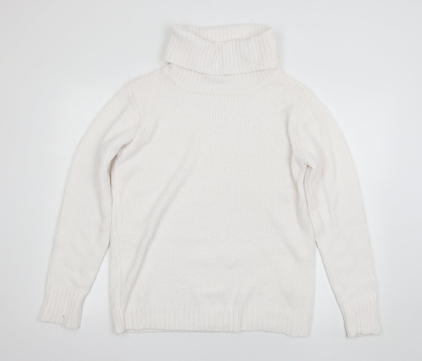 TRU collection Womens White   Pullover Jumper Size XL