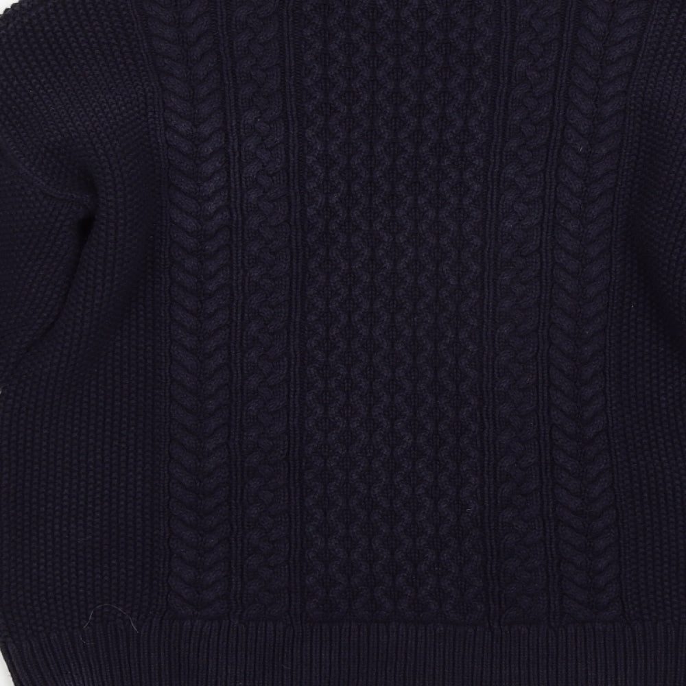 Mango Womens Blue   Pullover Jumper Size S