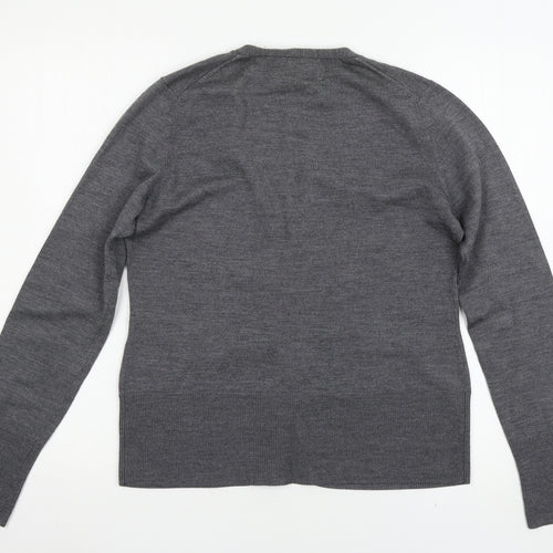 Kirkland Womens Grey   Cardigan Jumper Size M