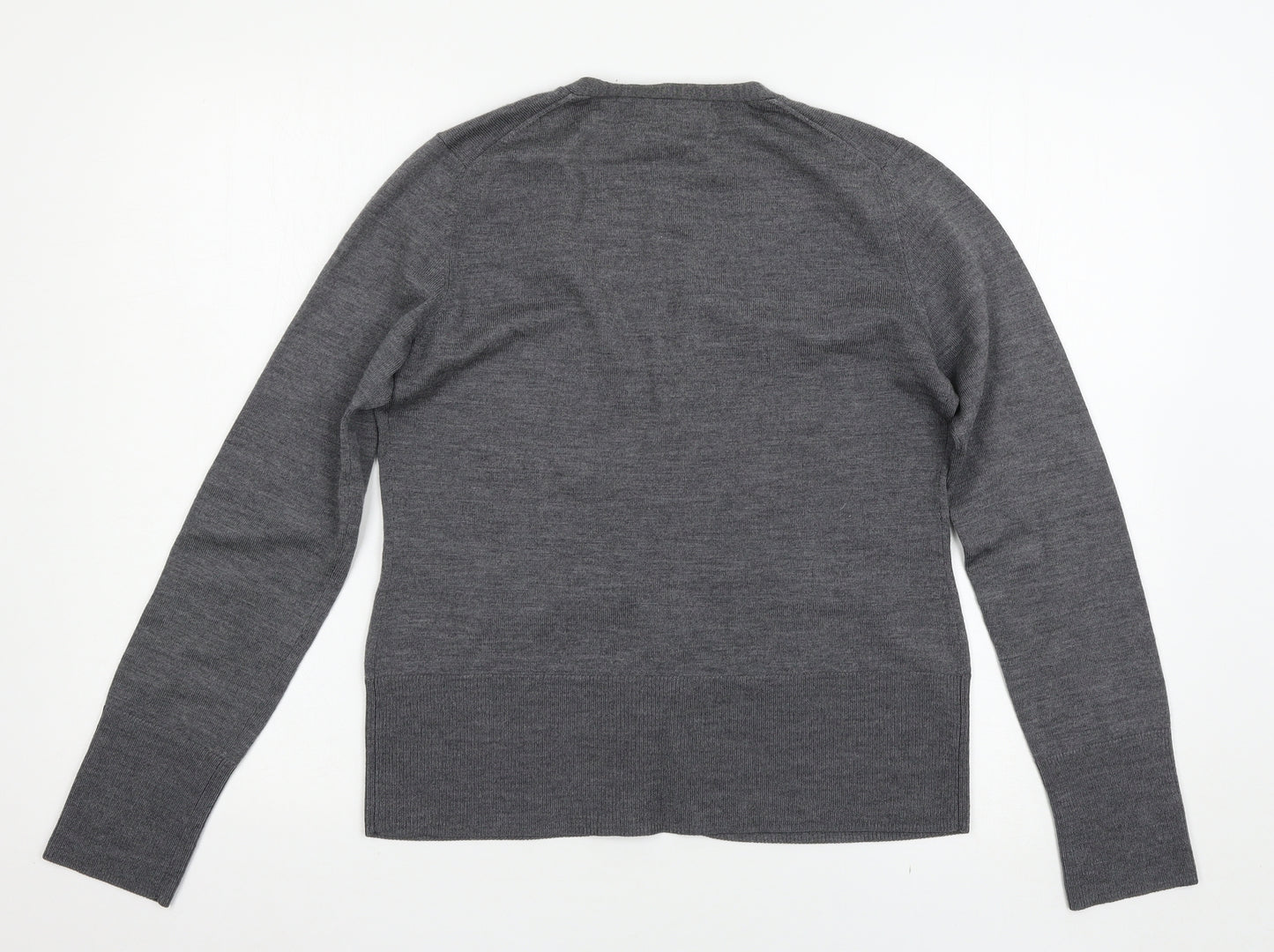 Kirkland Womens Grey   Cardigan Jumper Size M